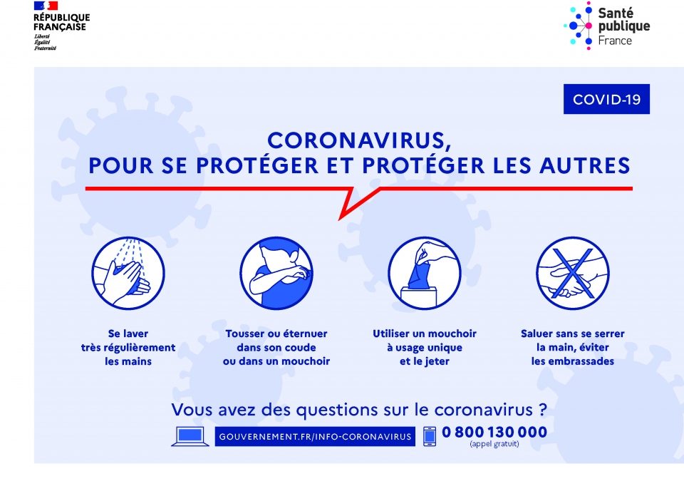 Dispositions liées à la crise sanitaire COVID-19